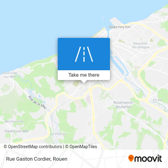 Rue Gaston Cordier map