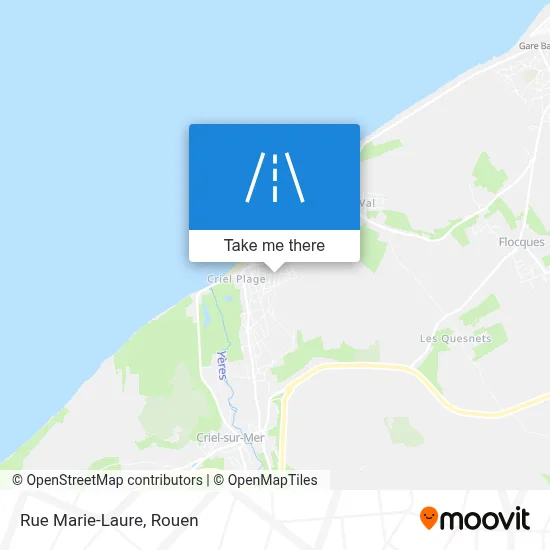 Rue Marie-Laure map