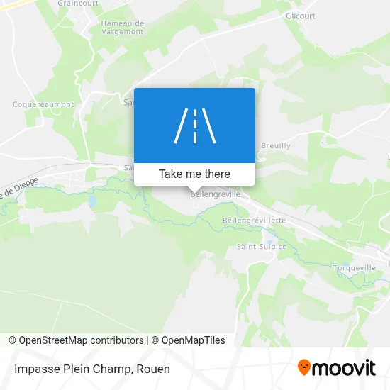 Impasse Plein Champ map