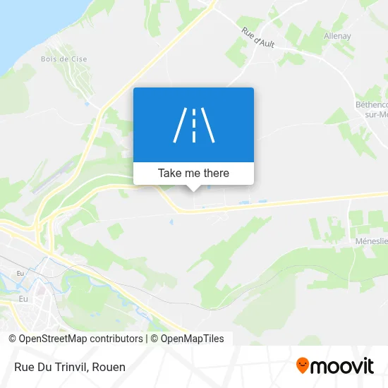 Rue Du Trinvil map