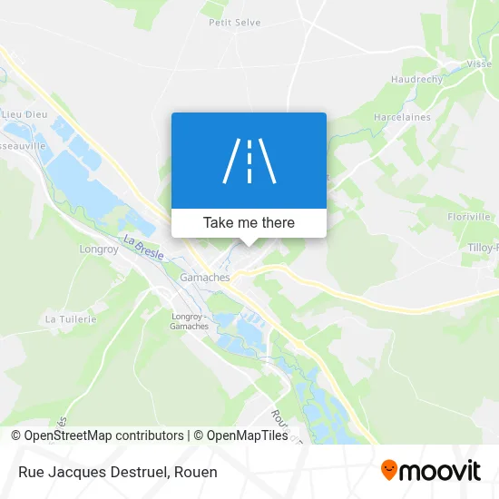 Rue Jacques Destruel map