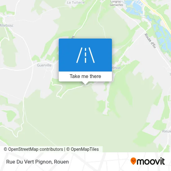 Rue Du Vert Pignon map