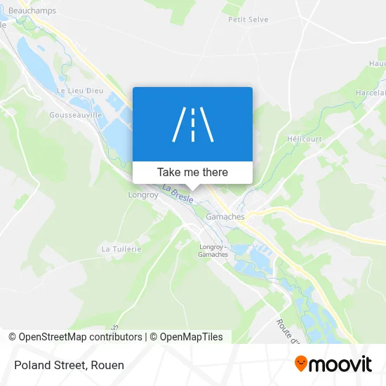 Rue De La Pologne map
