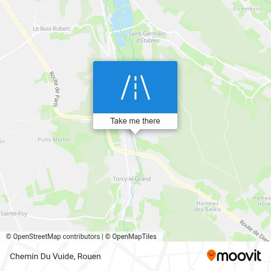 Mapa Chemin Du Vuide
