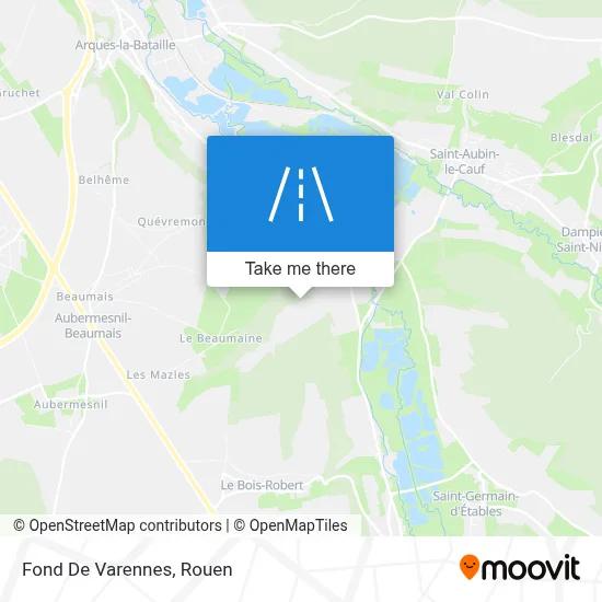 Fond De Varennes map