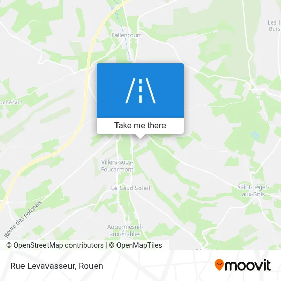 Rue Levavasseur map