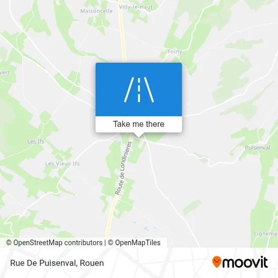 Rue De Puisenval map