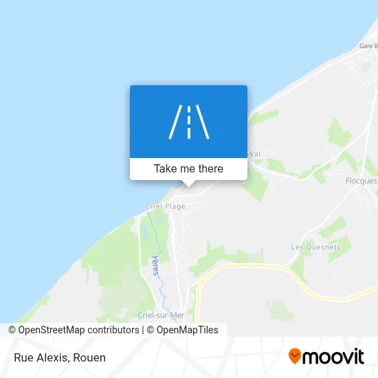 Rue Alexis map