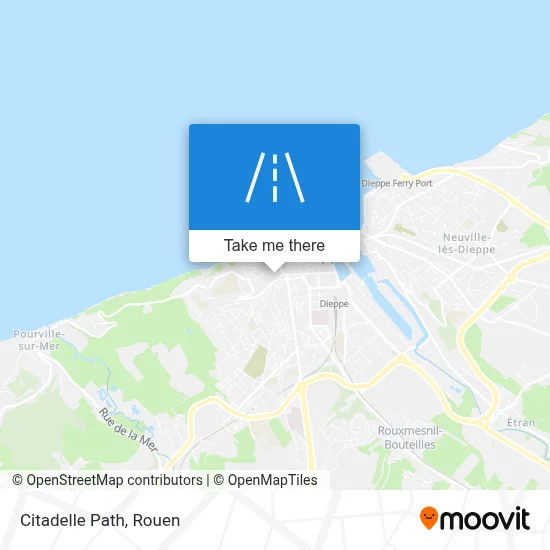 Chemin De La Citadelle map
