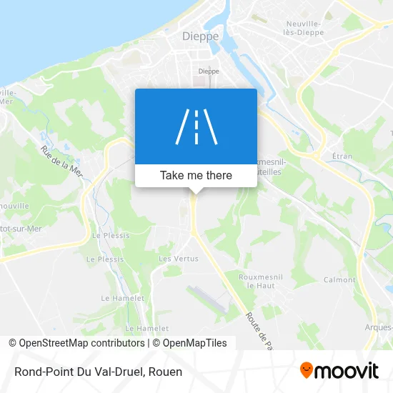 Rond-Point Du Val-Druel map