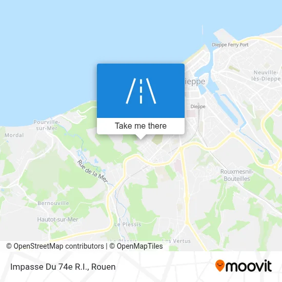 Impasse Du 74e R.I. map