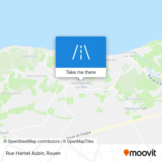 Rue Hamel Aubin map