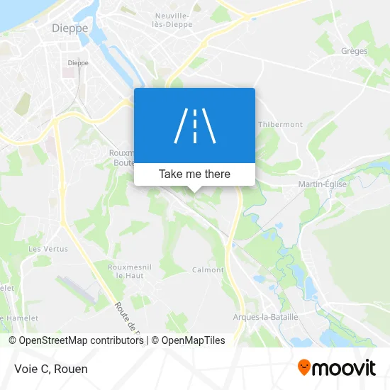 Voie C map