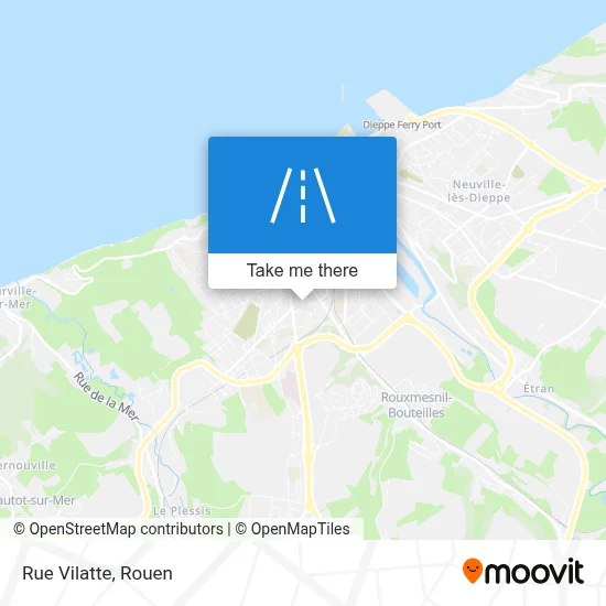 Rue Vilatte map