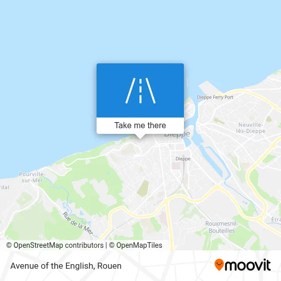 Avenue Des Anglais map