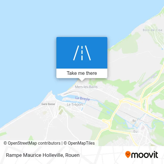 Rampe Maurice Holleville map