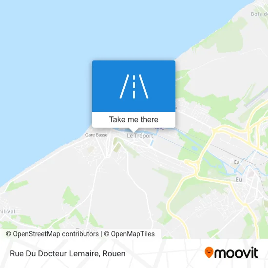 Mapa Rue Du Docteur Lemaire