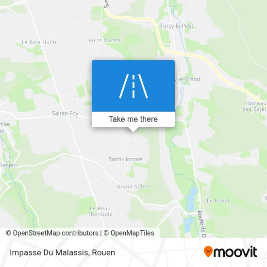 Impasse Du Malassis map