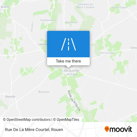 Rue De La Mère Courtel map