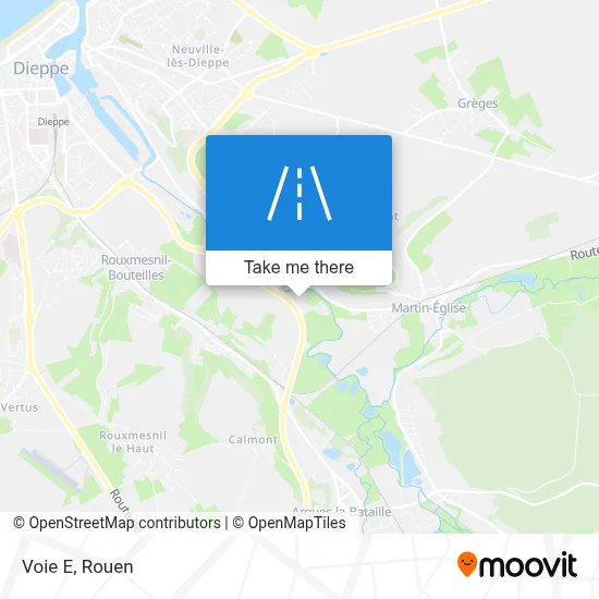 Voie E map