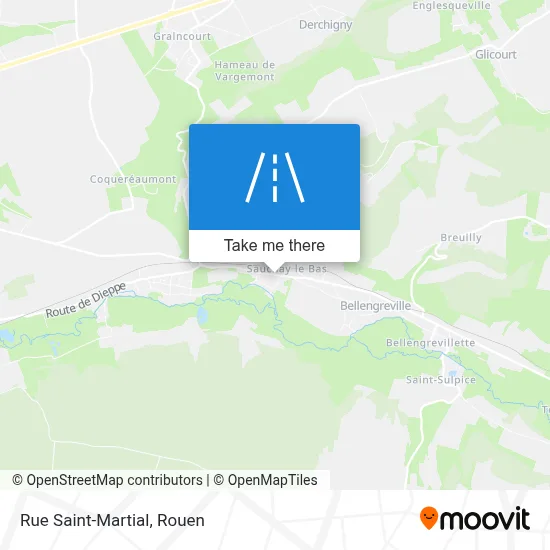 Rue Saint-Martial map