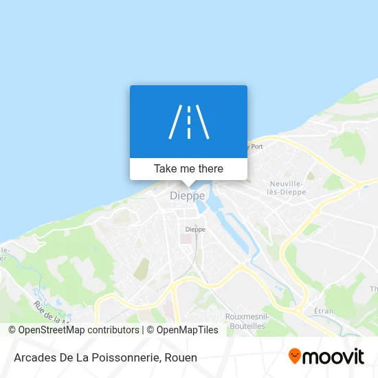 Arcades De La Poissonnerie map