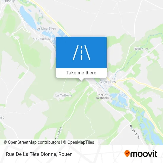 Rue De La Tête Dionne map