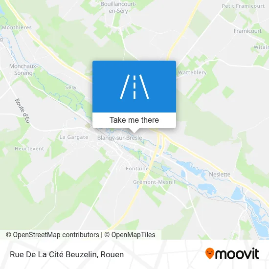 Rue De La Cité Beuzelin map