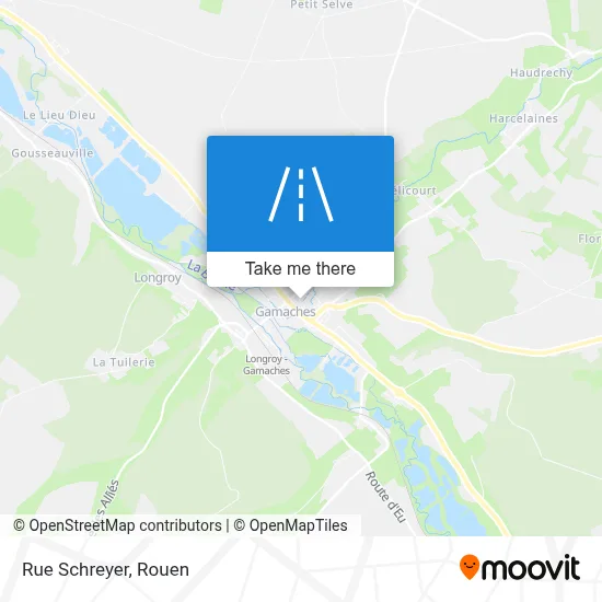 Rue Schreyer map
