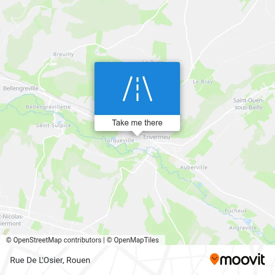 Rue De L'Osier map