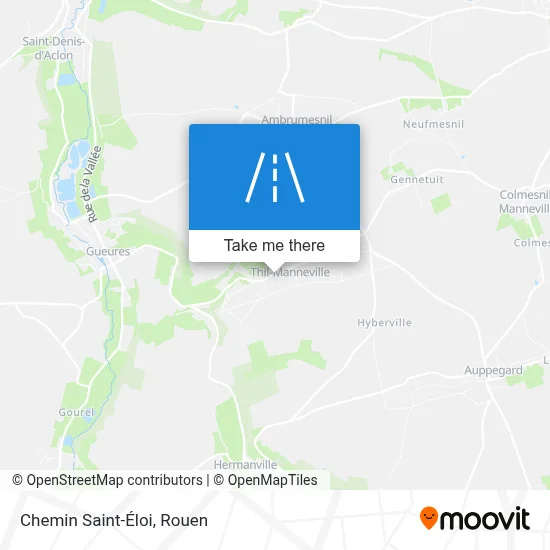 Chemin Saint-Éloi map
