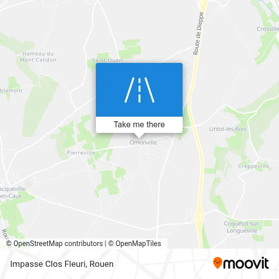 Impasse Clos Fleuri map