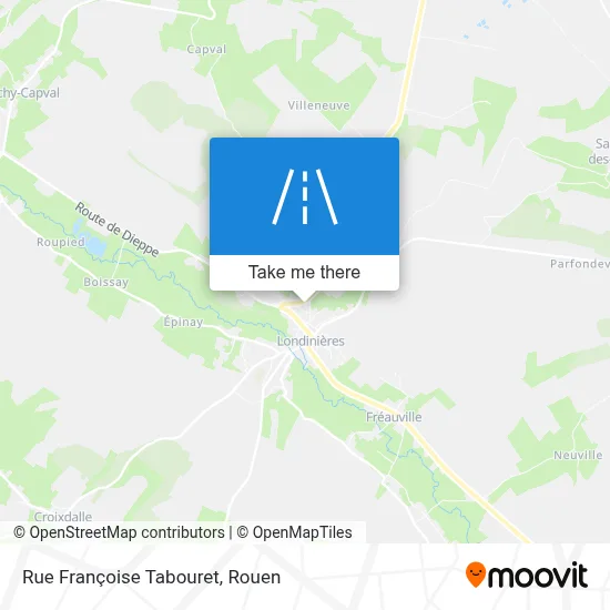 Rue Françoise Tabouret map