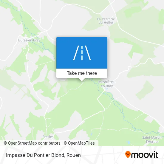 Impasse Du Pontier Blond map