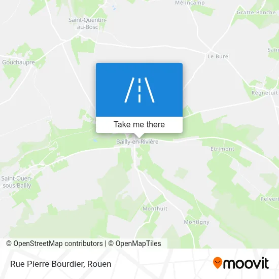 Rue Pierre Bourdier map