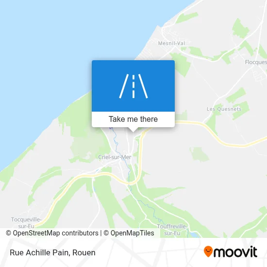 Rue Achille Pain map