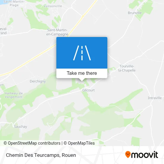 Chemin Des Teurcamps map