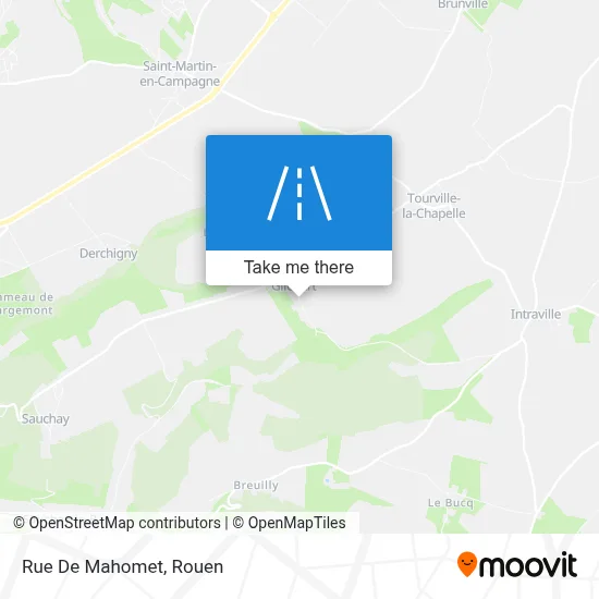 Rue De Mahomet map