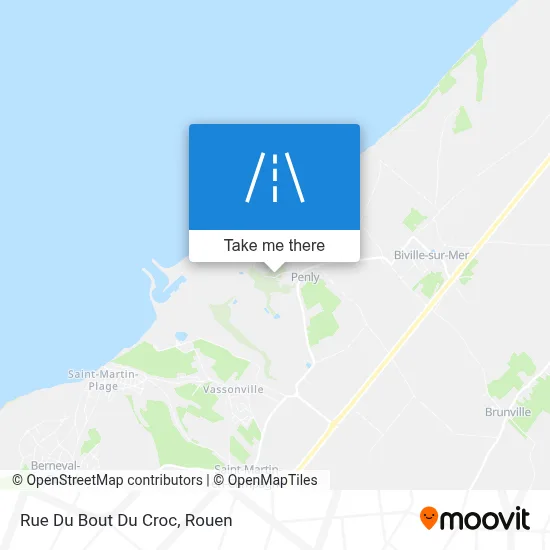 Mapa Rue Du Bout Du Croc