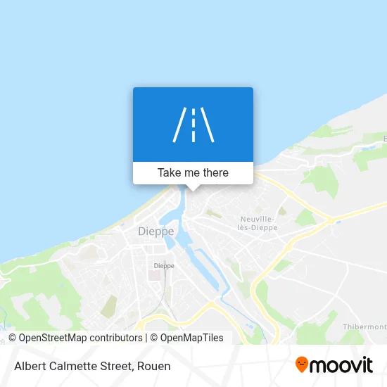 Rue Albert Calmette map