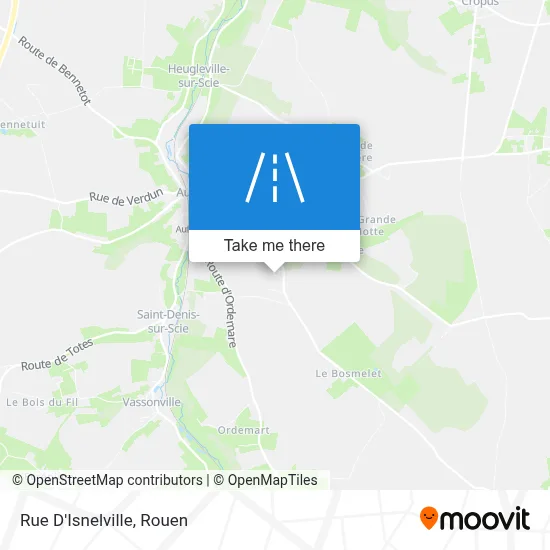 Rue D'Isnelville map