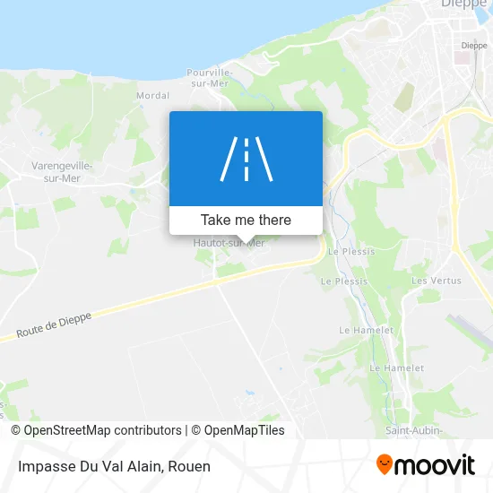 Impasse Du Val Alain map