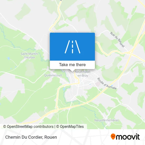 Chemin Du Cordier map