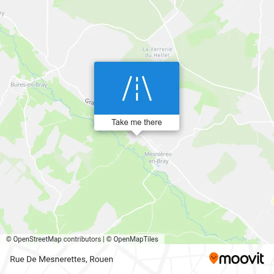 Rue De Mesnerettes map