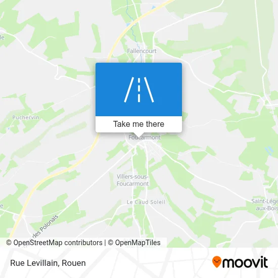Rue Levillain map