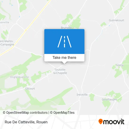Rue De Catteville map