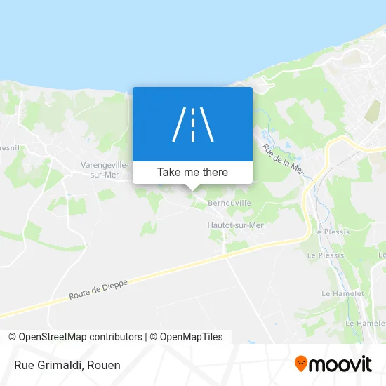 Rue Grimaldi map
