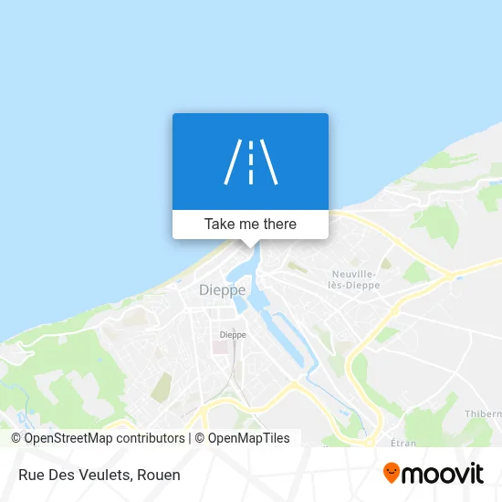 Rue Des Veulets map