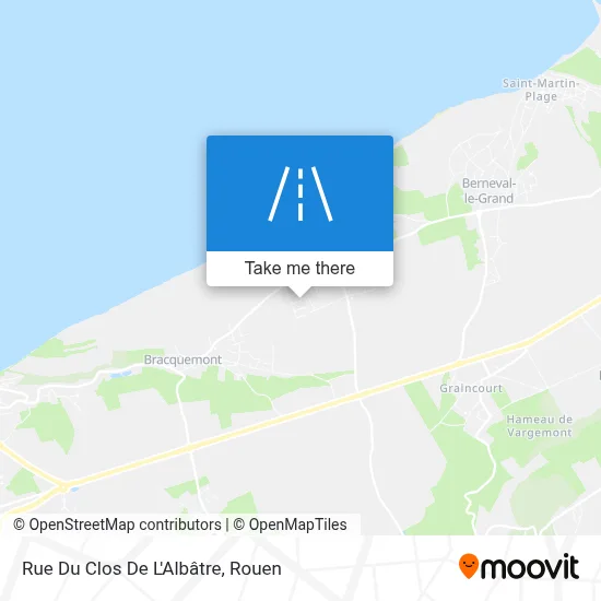 Rue Du Clos De L'Albâtre map