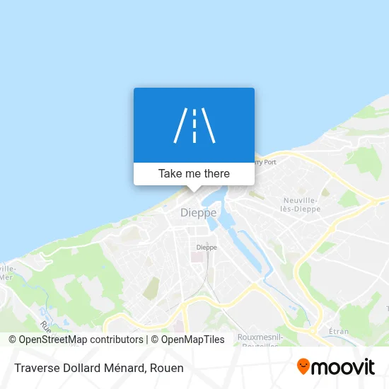 Traverse Dollard Ménard map